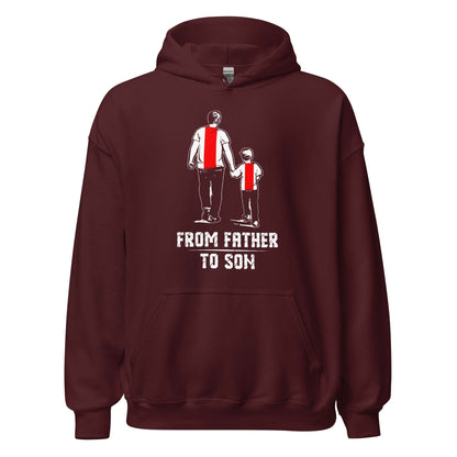 Unisex hoodie (Ajacied- Van vader op zoon) Amsterdam