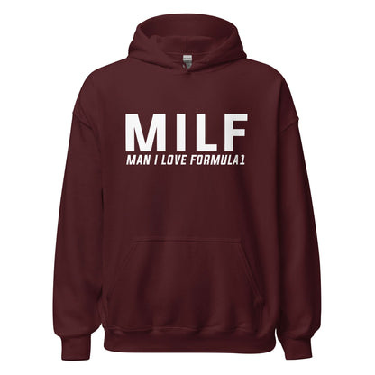 Unisex hoodie (MILF, Man I Love Formule 1)