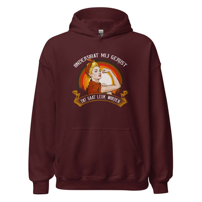 Unisex hoodie (Onderschat Mij gerust Dat gaat leuk worden)