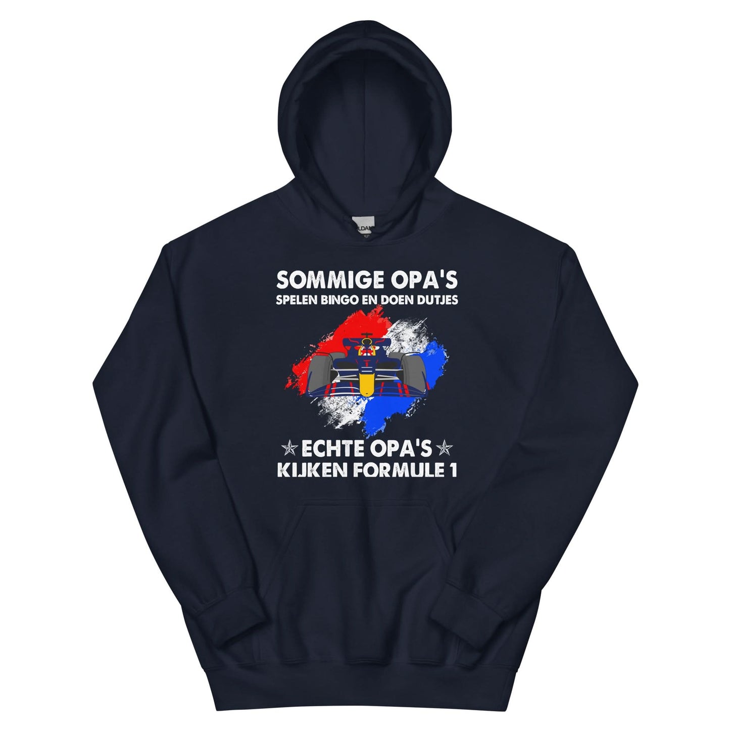 Unisex hoodie (Echte opa's kijken formule 1)