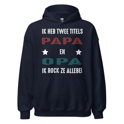 Unisex hoodie ( papa en opa)