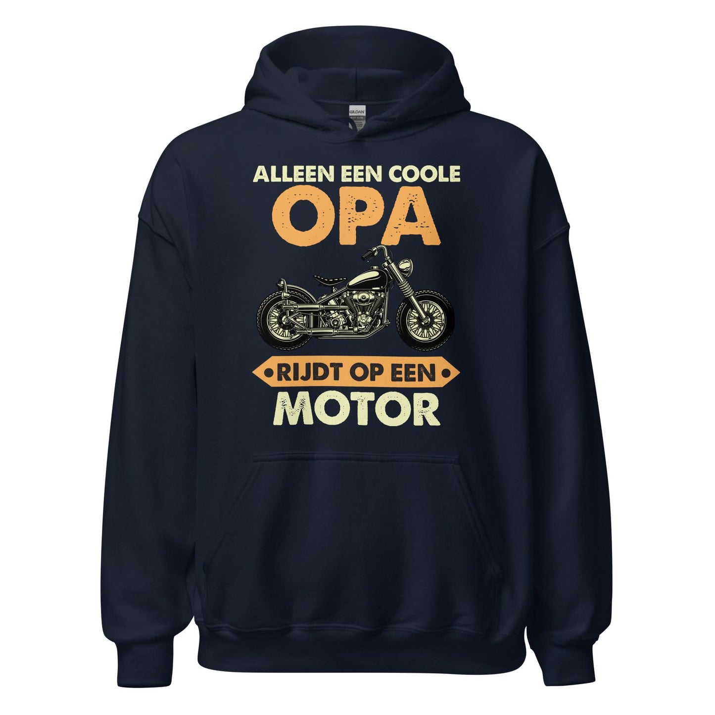 Unisex Hoodie ( coole opa - motor)