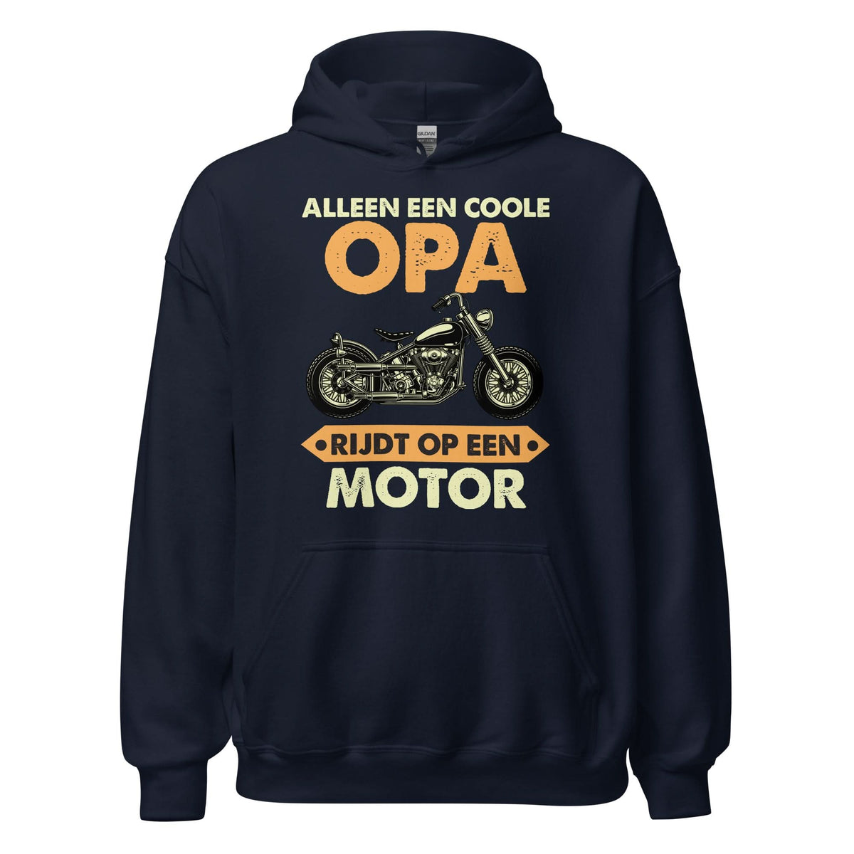 Unisex Hoodie ( coole opa - motor)