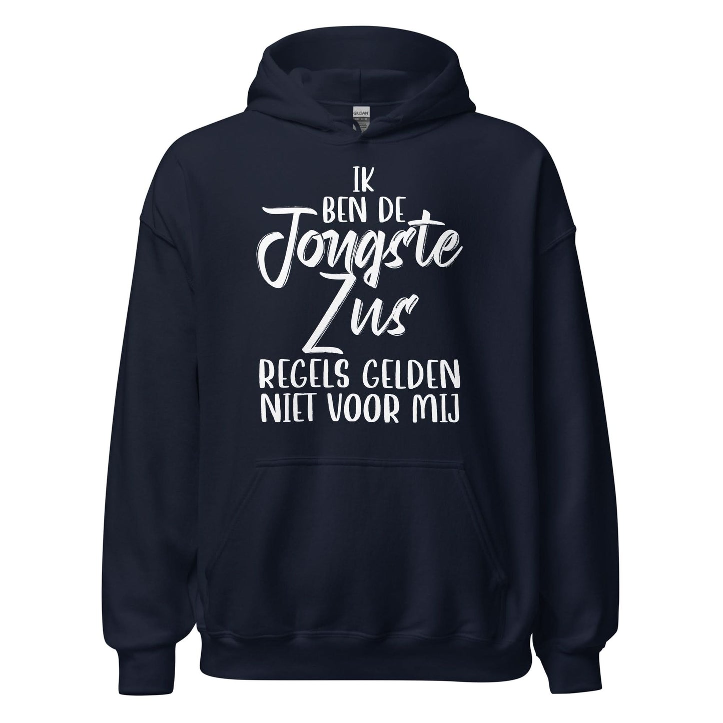 Unisex Hoodie ( Jongste zus)