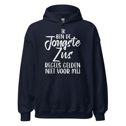 Unisex Hoodie ( Jongste zus)