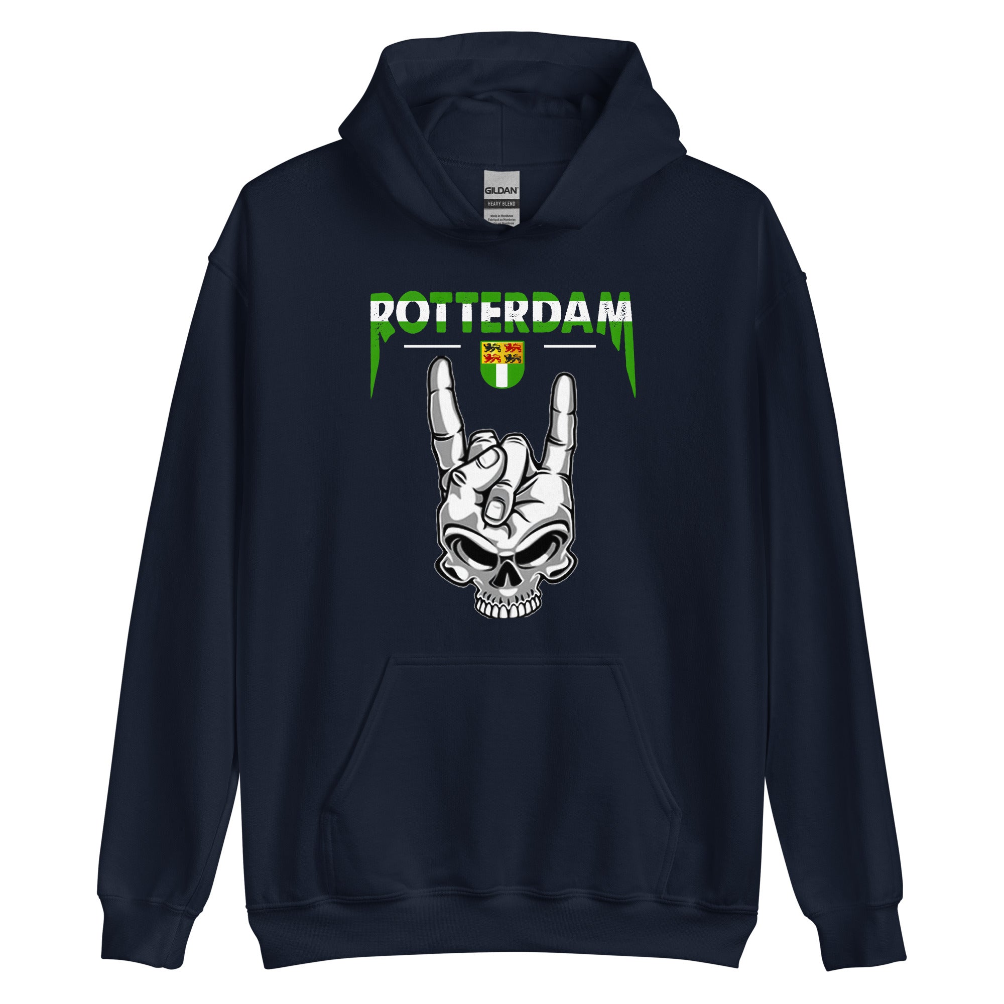 Unisex hoodie (Rotterdam Skull)