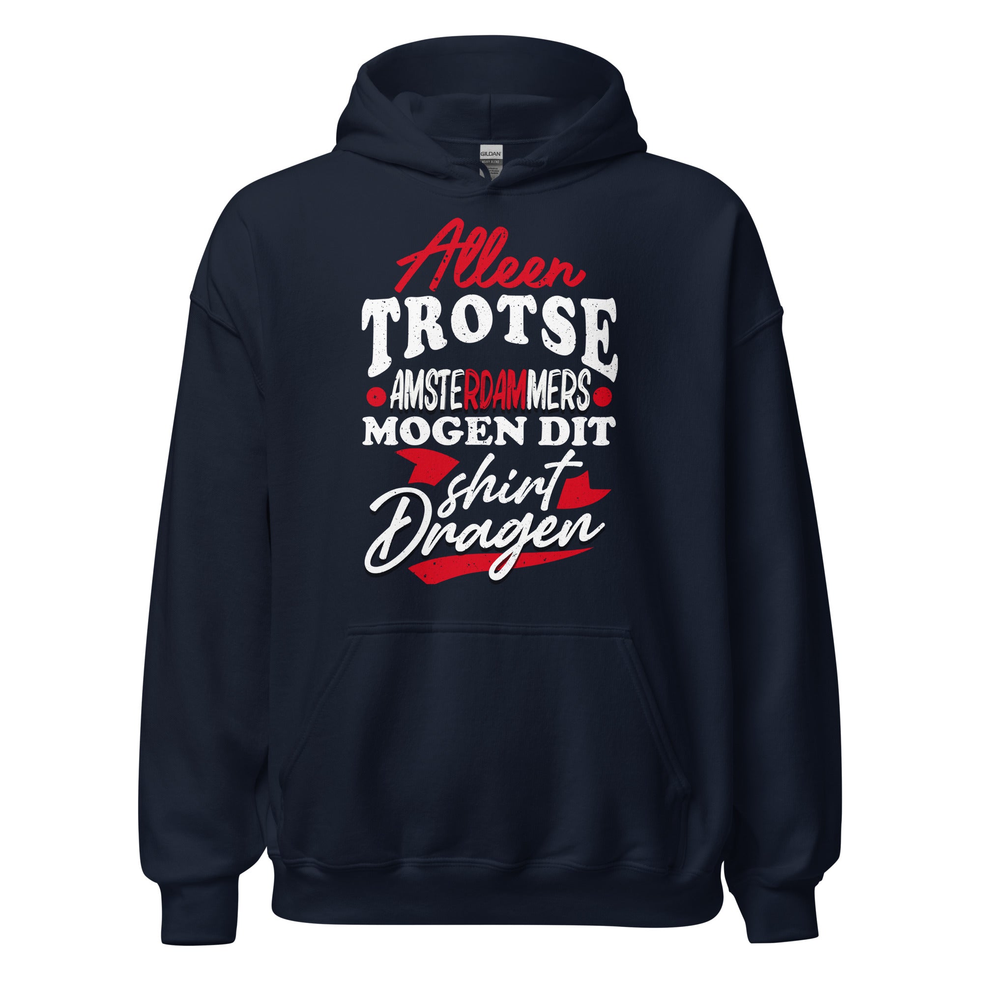 Unisex hoodie ( trotse Amsterdammer)