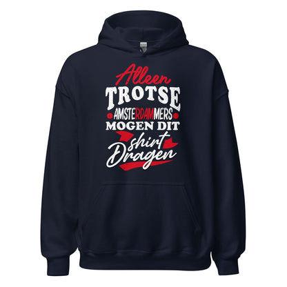 Unisex hoodie ( trotse Amsterdammer)