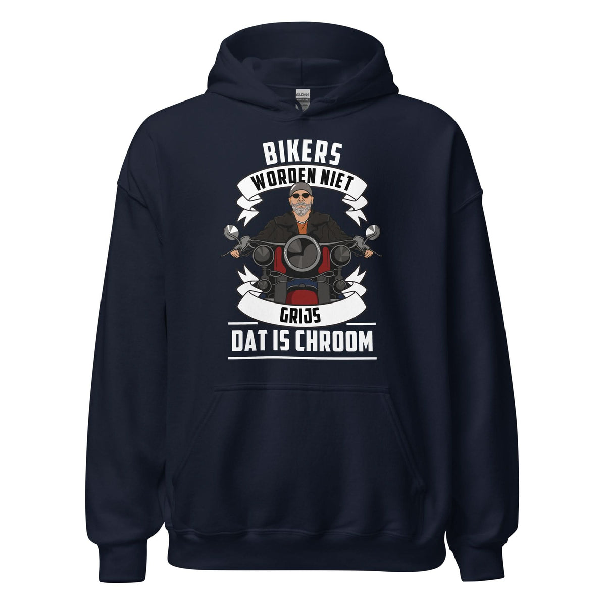 Unisex Hoodie ( bikers chroom)