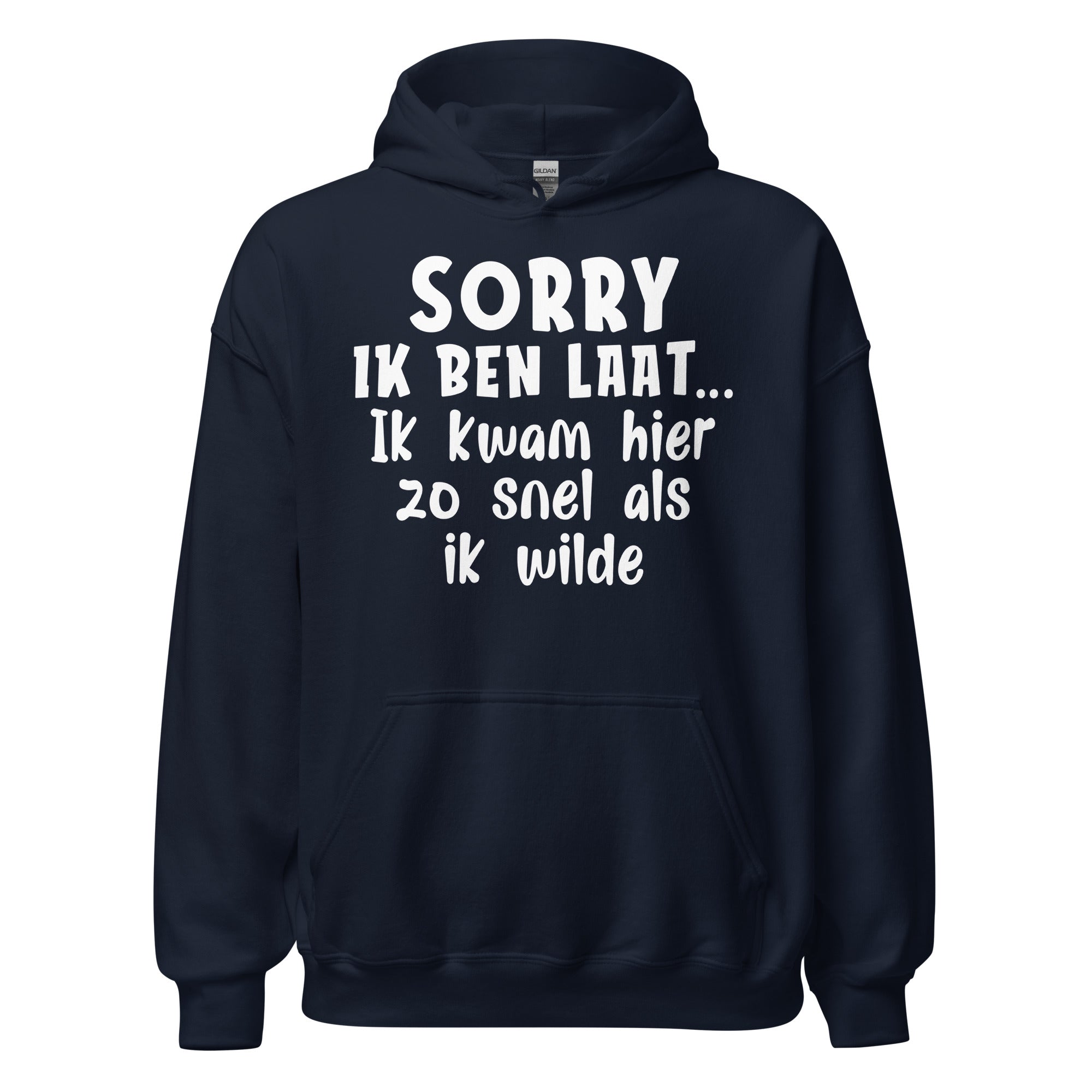 unisex hoodie ( zo snel als ik wilde)