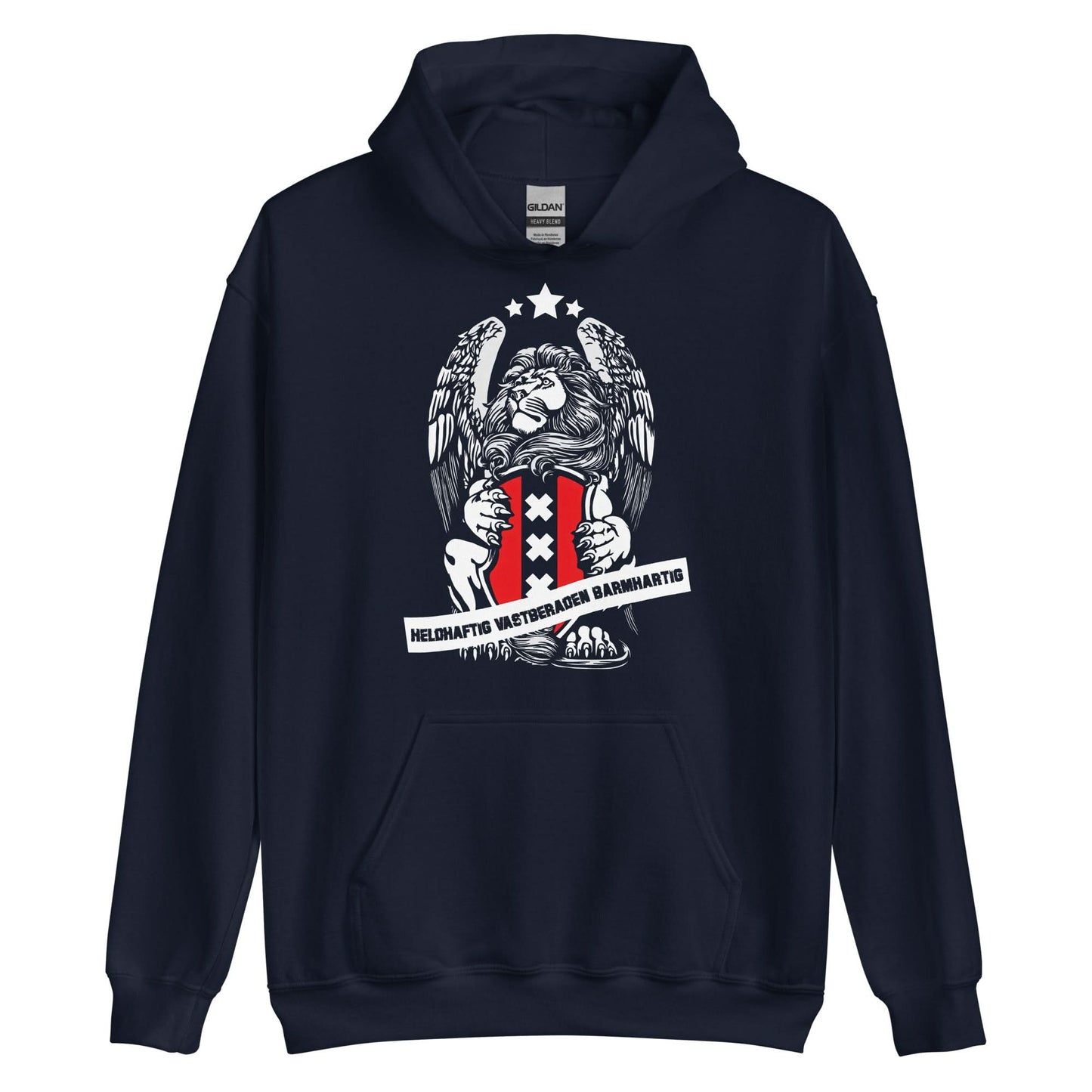 Unisex hoodie (Heldhaftig, Vastberaden en Barmhartig)