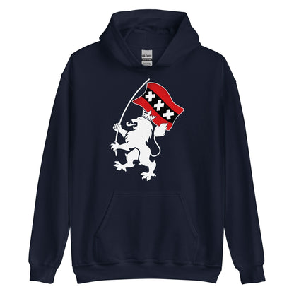 Unisex hoodie (Amsterdams leeuw)
