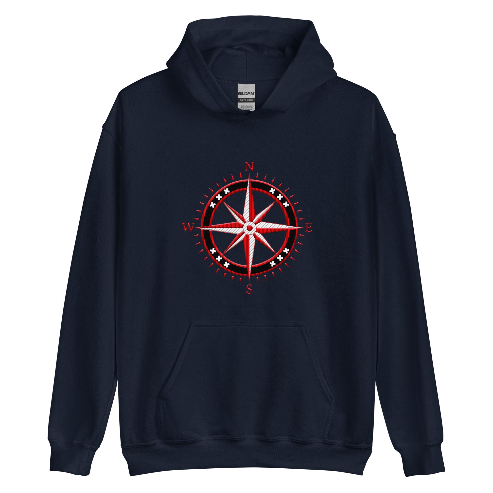 Unisex hoodie (Amsterdam Compass)