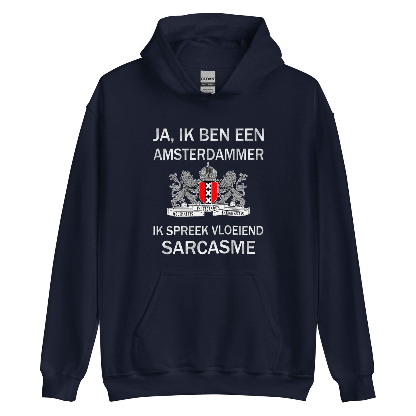 Unisex hoodie (Amsterdam Sarcasm)
