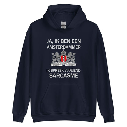 Unisex hoodie (Amsterdam Sarcasm)