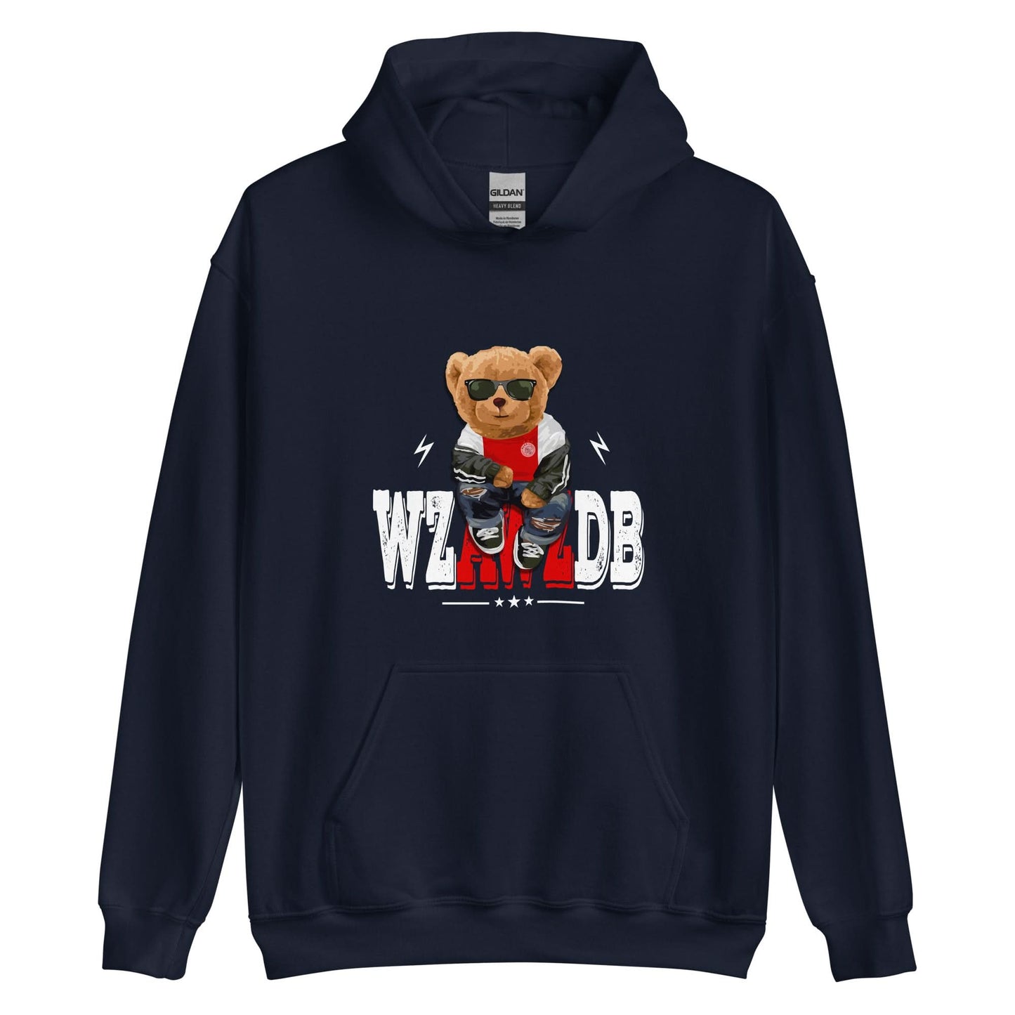 Unisex hoodie (Amsterdam Bear WZANZDB)