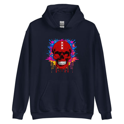 Unisex hoodie (Amsterdam Skull Art)
