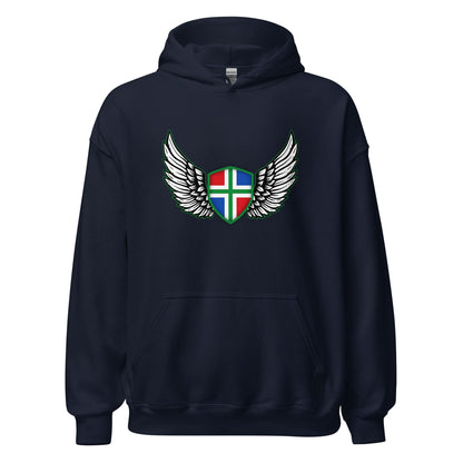 Unisex hoodie (Groningen feather)