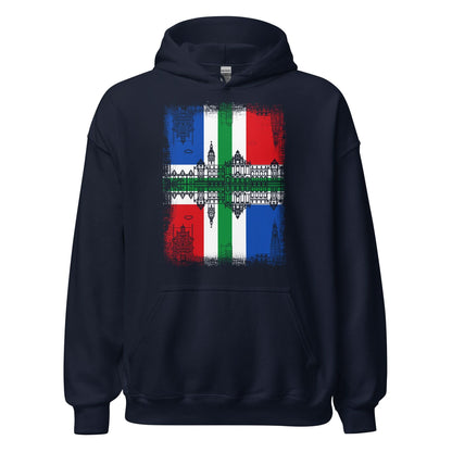 Unisex hoodie (groningen city flag)