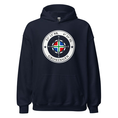 Unisex hoodie (Groningen Compass)