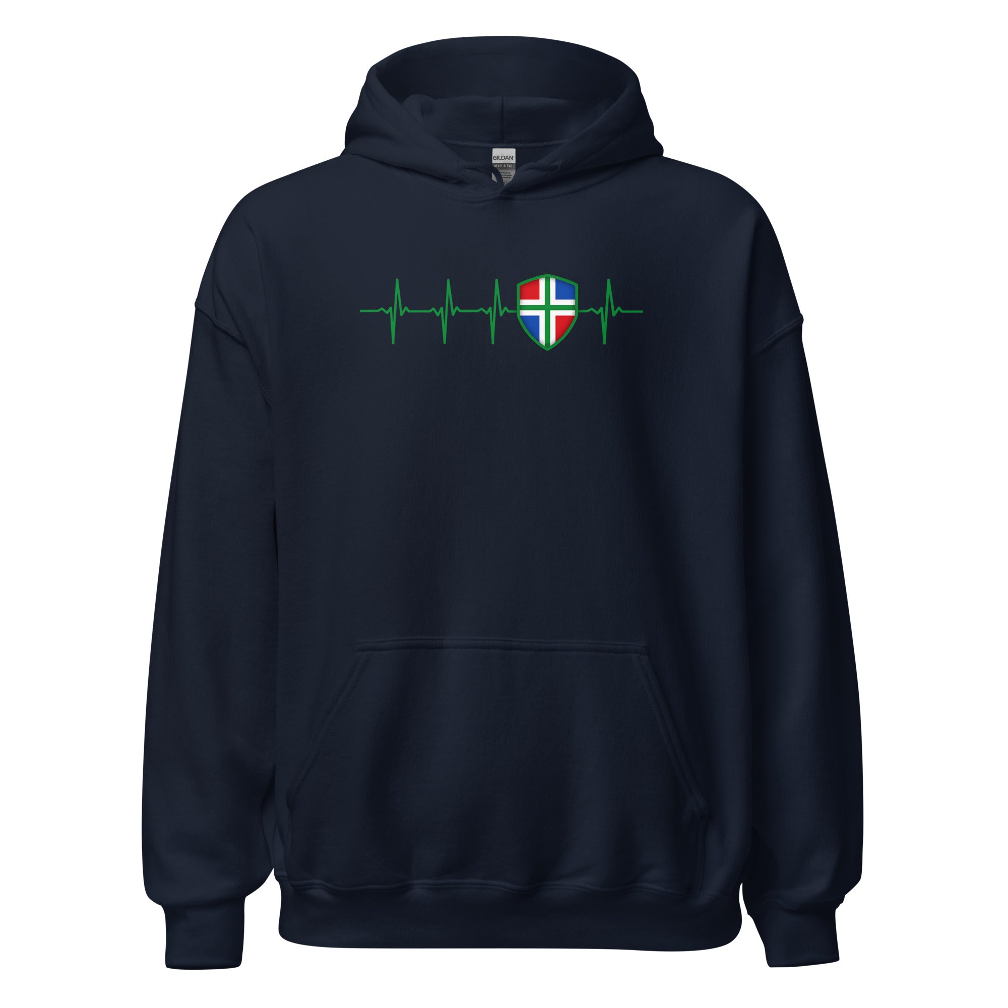 Unisex hoodie (Groningen Heartbeat)