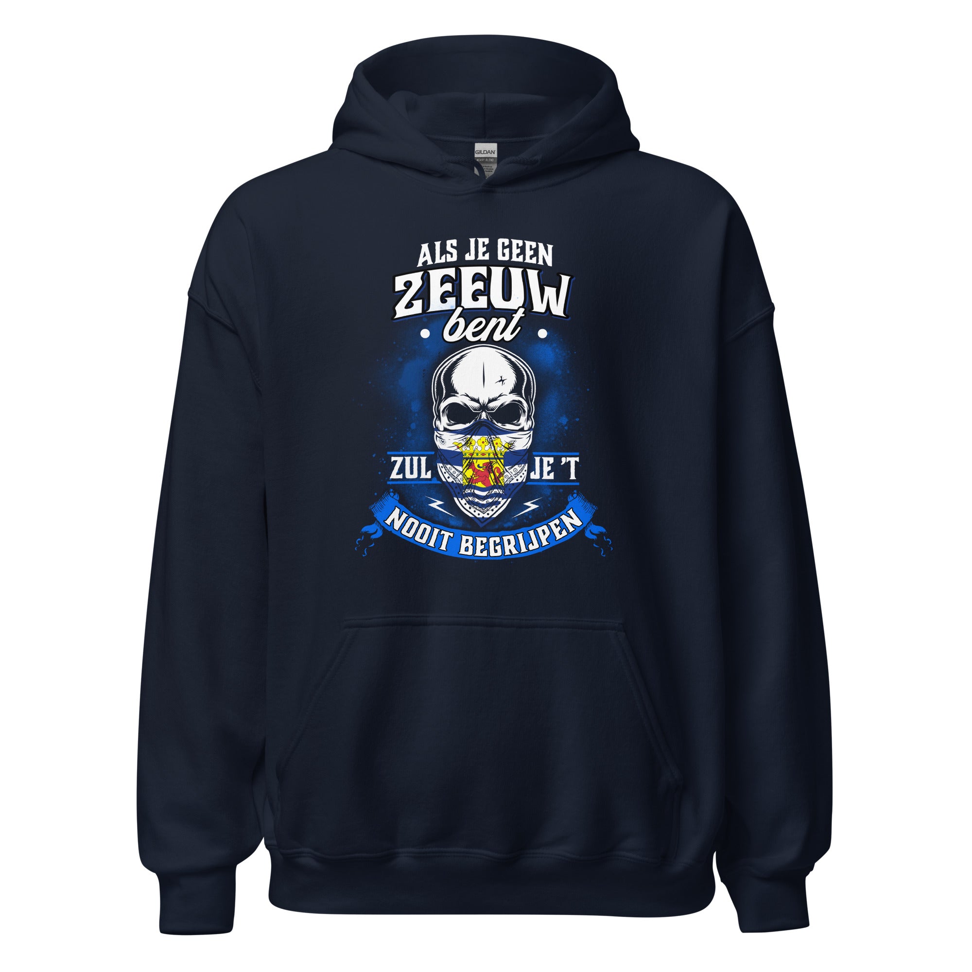 Unisex hoodie (Zeeland, Je zult het nooit begrijpen)