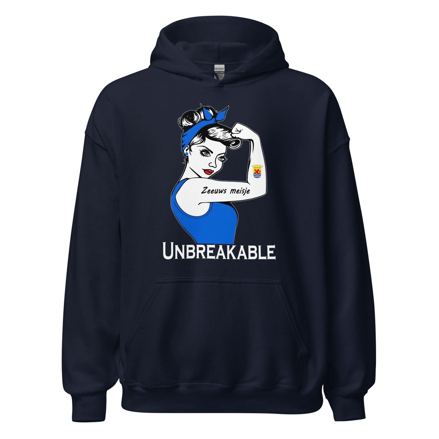 Unisex hoodie (Zeeuws Meisje) zeeland
