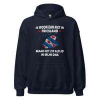 Unisex hoodie (Friesland ALTIJD IN MIJN DNA)