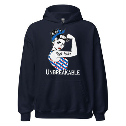 Unisex hoodie ( Frysk Famke)  Fries