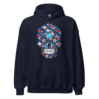 Unisex hoodie (Friesland Sugar Skull)