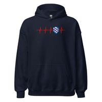 Unisex hoodie (Friesland Hartslag)