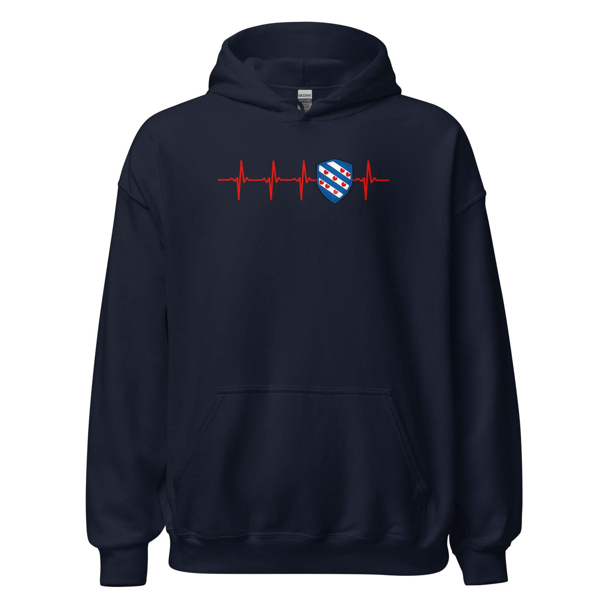 Unisex hoodie (Friesland Hartslag)