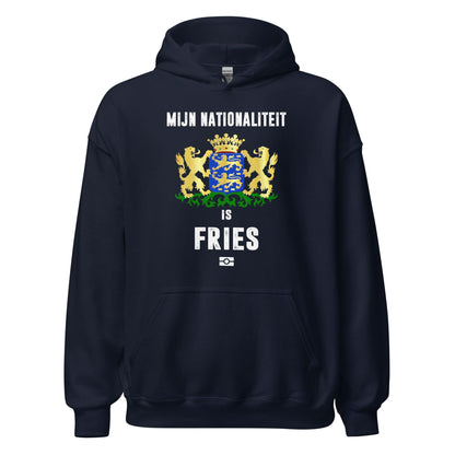Unisex hoodie (Mijn nationaliteit is fries)