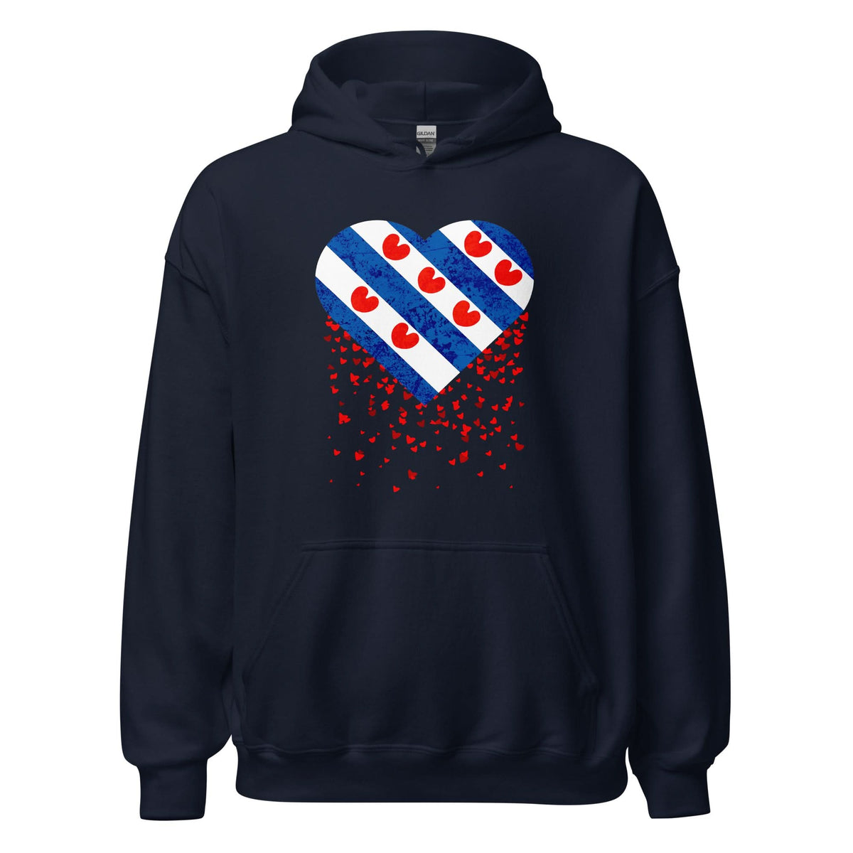 Unisex hoodie (Friesland Hart)