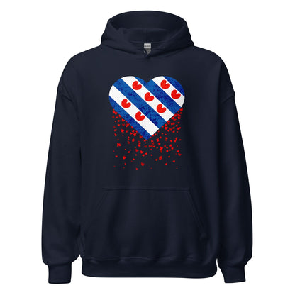 Unisex hoodie (Friesland Hart)