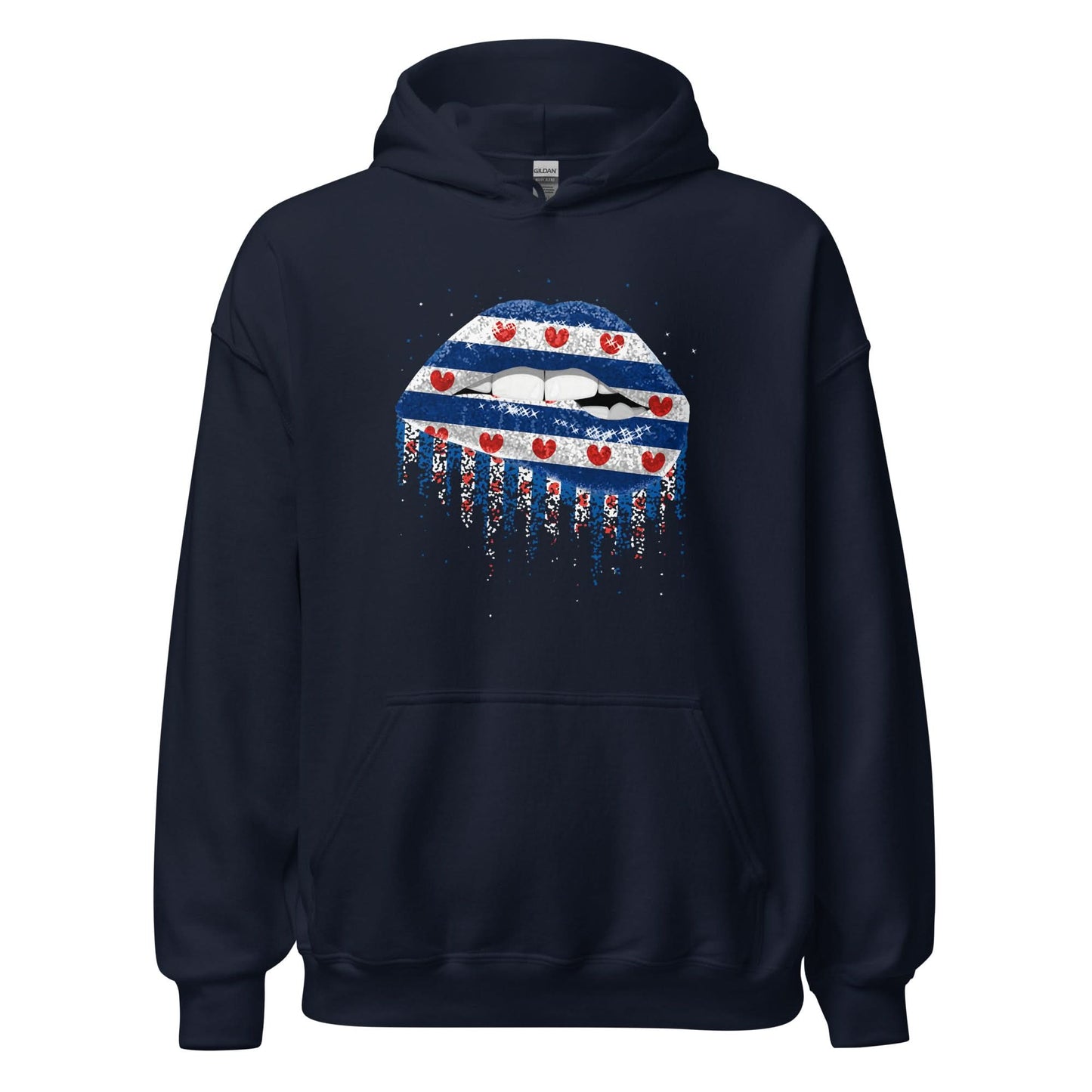Unisex hoodie (Friesland Lips)