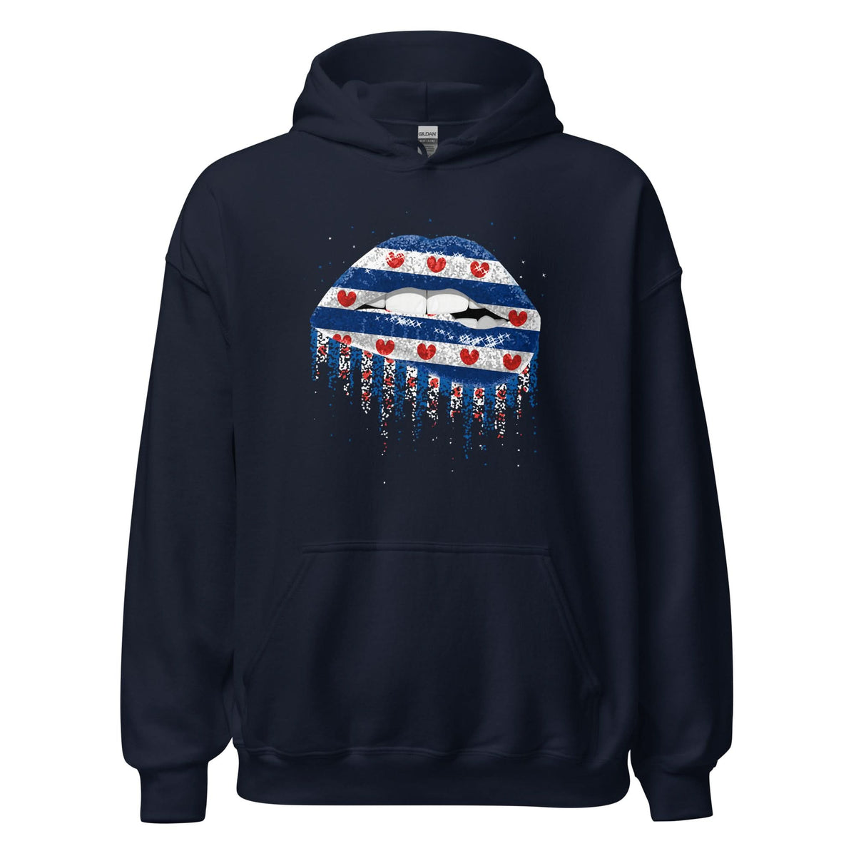 Unisex hoodie (Friesland Lips)