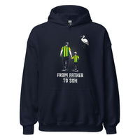 Unisex hoodie (Den Haag Van vader op zoon)