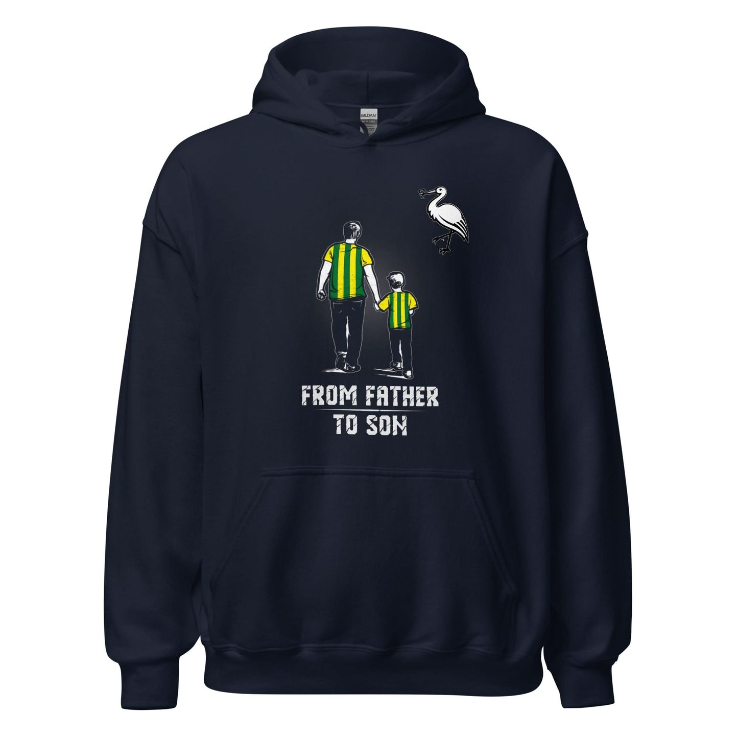 Unisex hoodie (Den Haag Van vader op zoon)