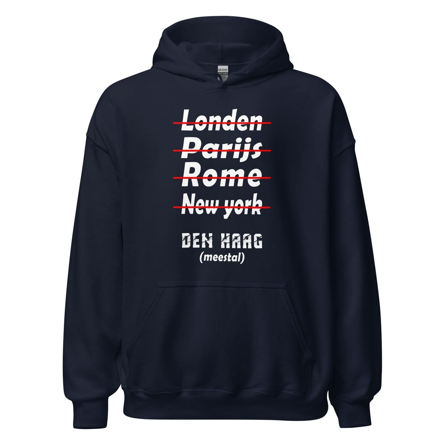 Unisex hoodie (Den Haag Meestal)