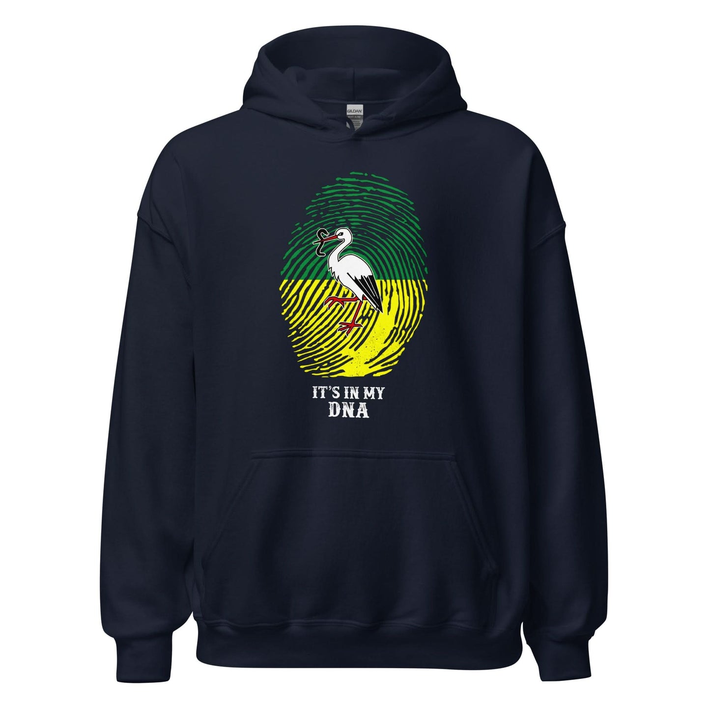 Unisex hoodie (Den Haag Vingerafdruk)