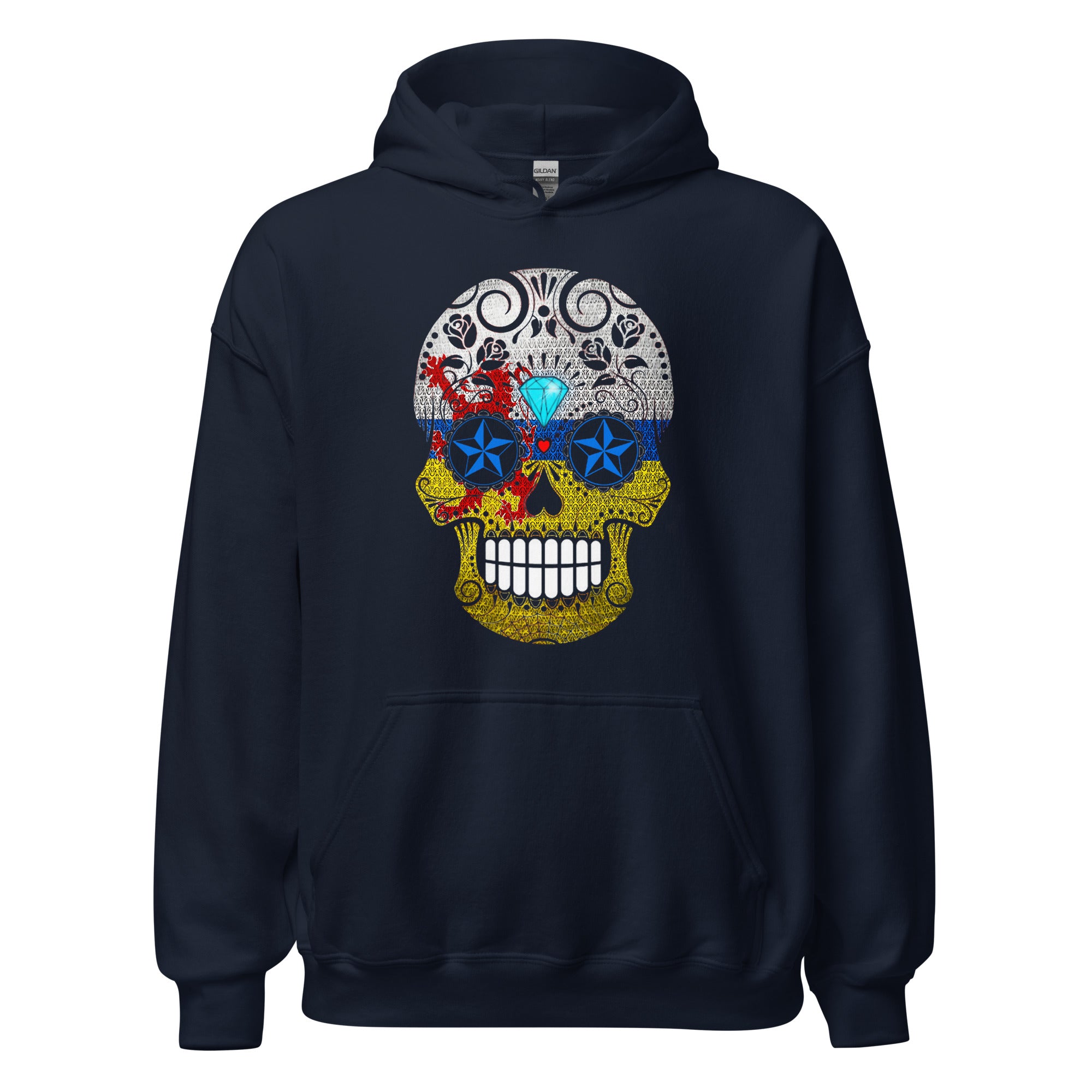 Unisex hoodie (Limburg Sugar Skull)