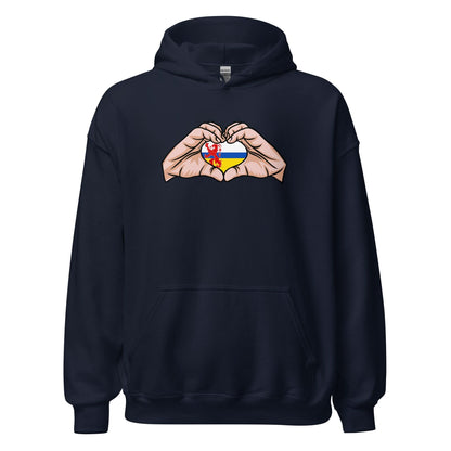 Unisex hoodie (Limburg Liefde voor Vlag)