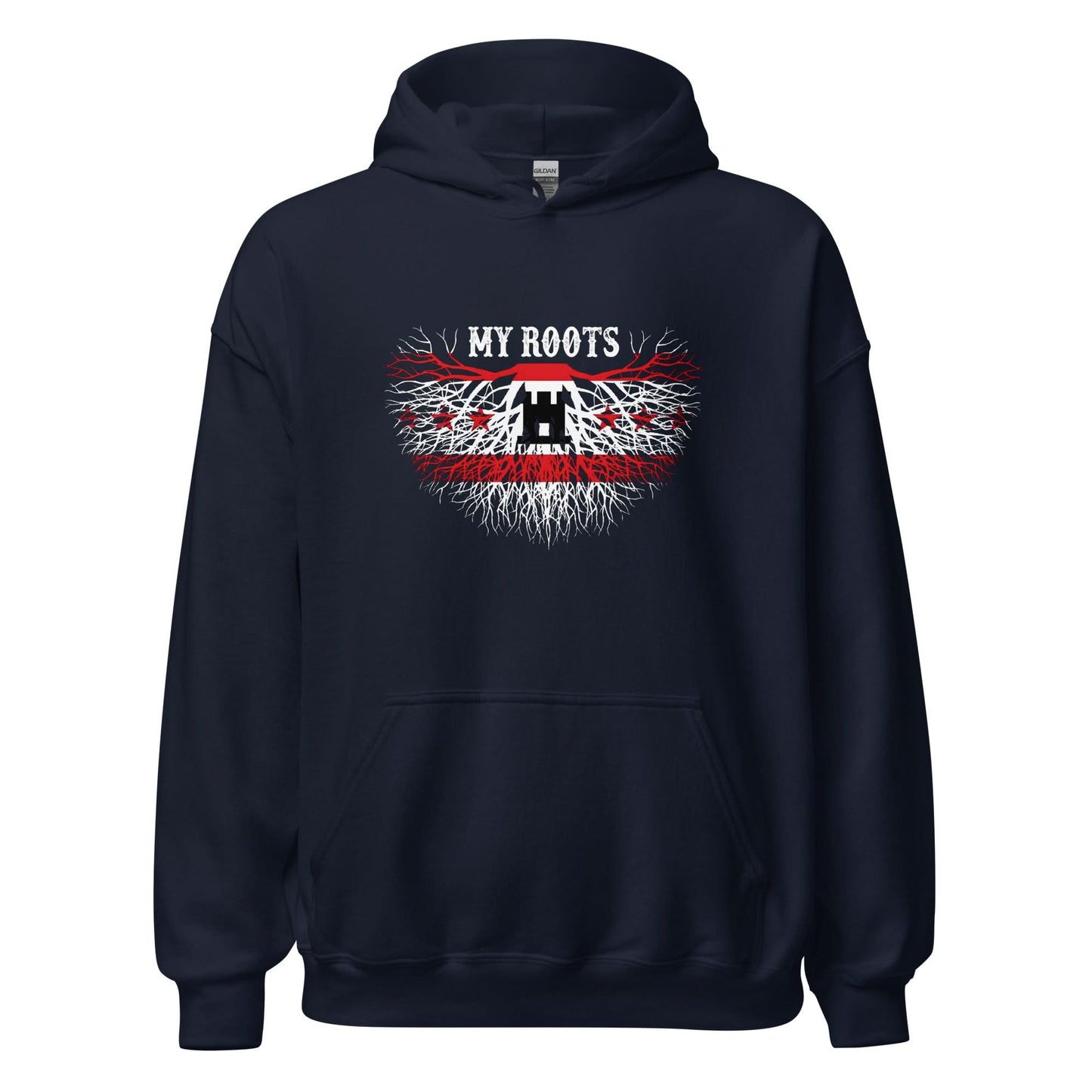 Unisex hoodie (Drenthe Mijn Wortels)