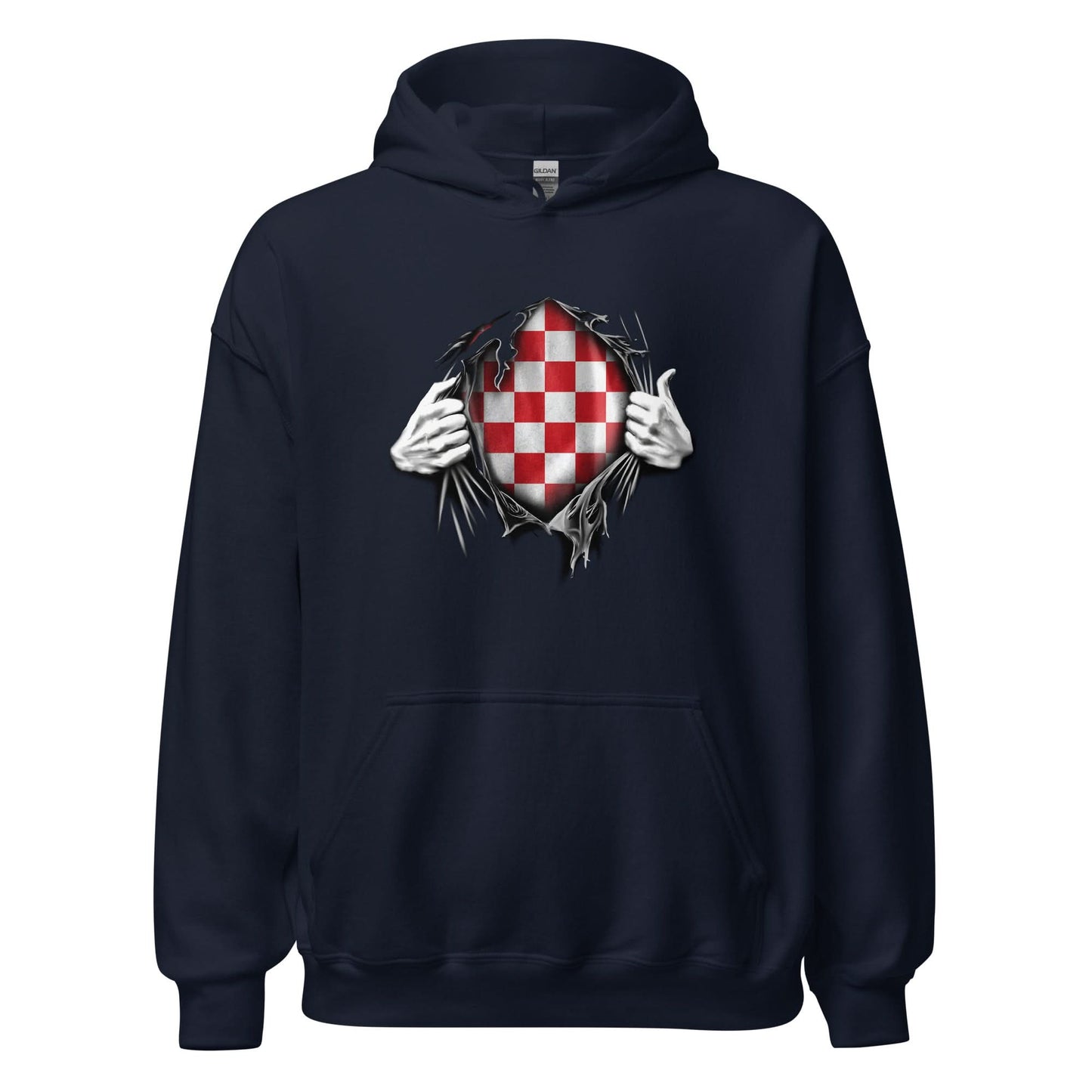 Unisex hoodie (Brabant Diep van Hart)