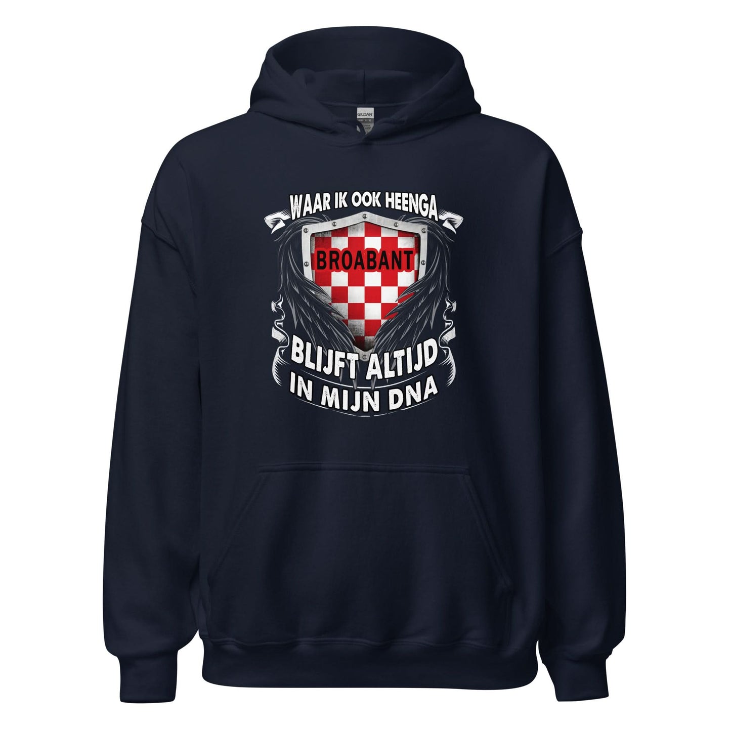 Unisex hoodie (Brabant Altijd in Mijn DNA)