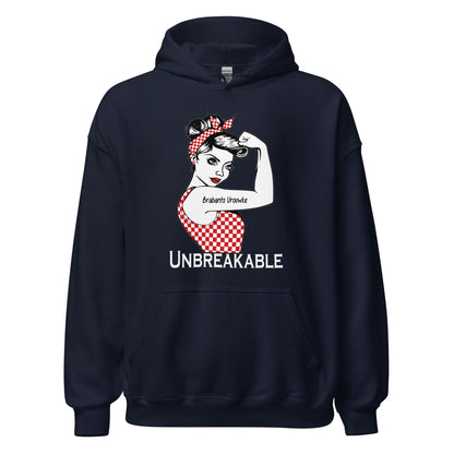 Unisex hoodie (Brabantse vrouwke Onbreekbaar)
