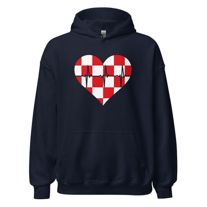Unisex hoodie (Brabant Vlag Liefde)