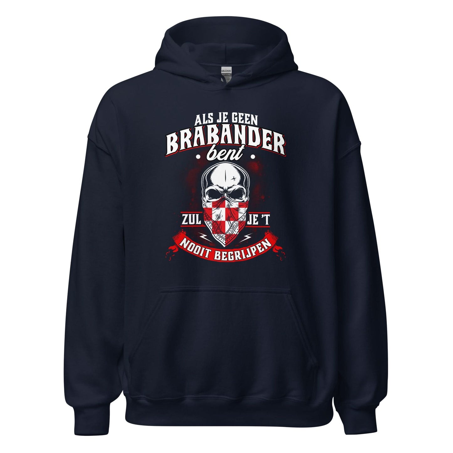 Unisex hoodie (Je zult Het Nooit Begrijpen)