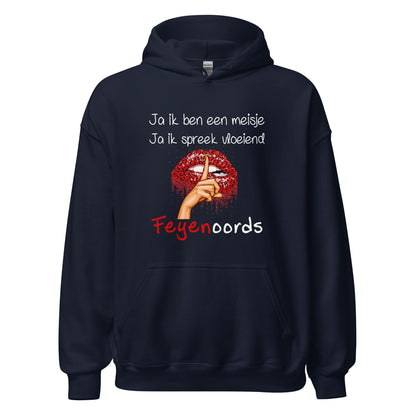 Unisex hoodie (Ik spreek vloeiend voetbals) 010
